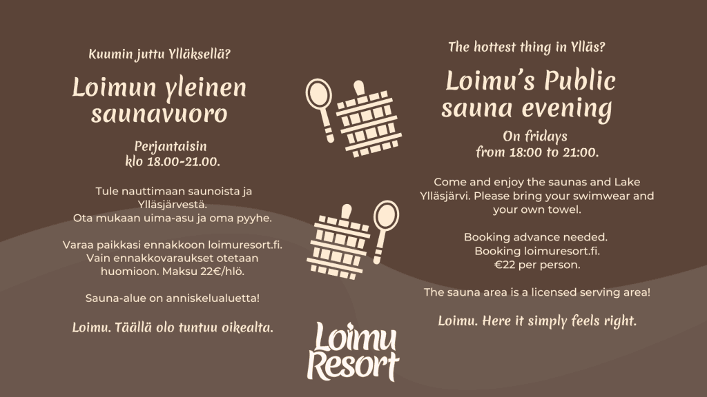 Loimun yleinen saunavuoro